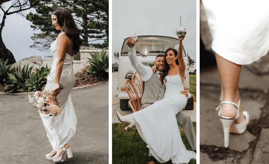 ivory wedding dress